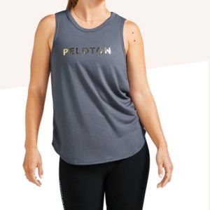 Peloton tank. Open back